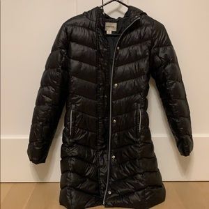 Lands’ End girls down coat